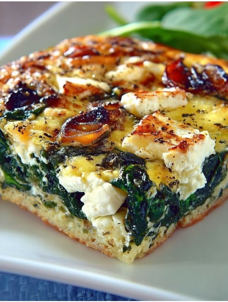 LECKERE LOW CARB SPINAT FETA AUFLAUF image 2