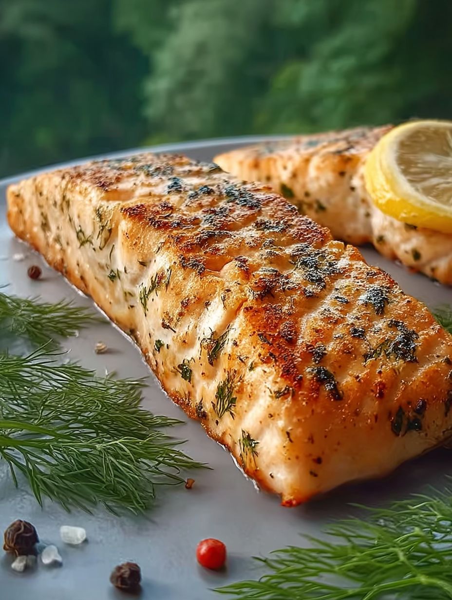 Lachs aus der Heißluftfritteuse image 2