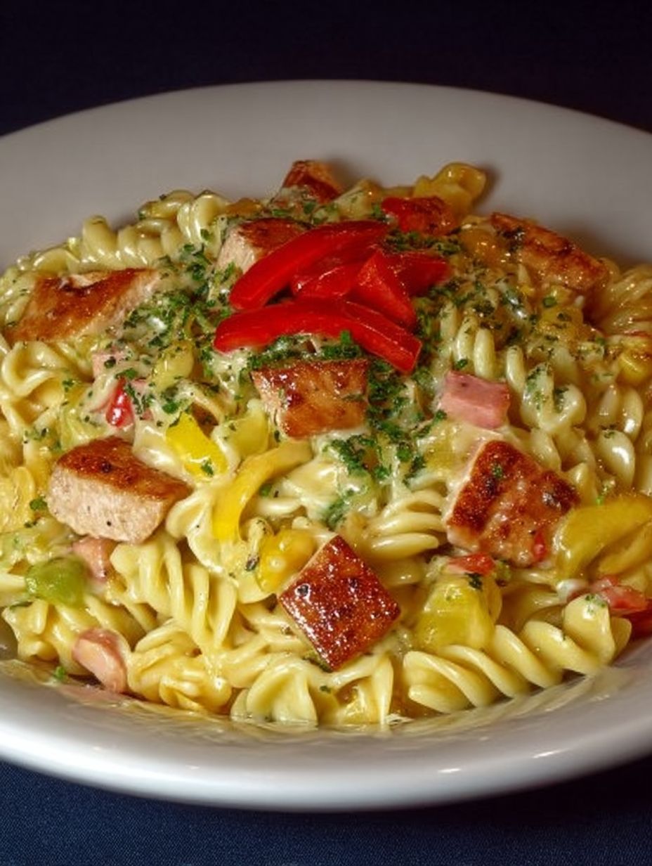 Leberkäs Nudel Pfanne image 2