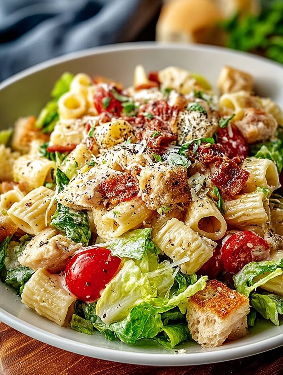 Leckeres Caesar Nudelsalat Rezept für dich image 2