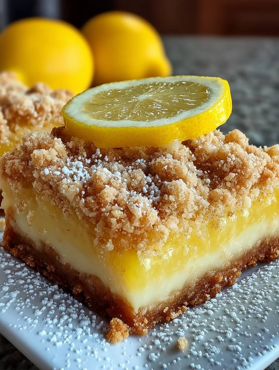 Lemon Crumb Bars image 2