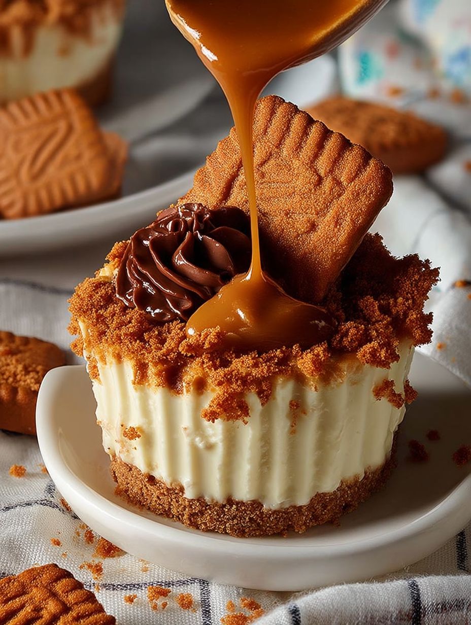 Lotus Biscoff Cheesecake ohne backen image 2