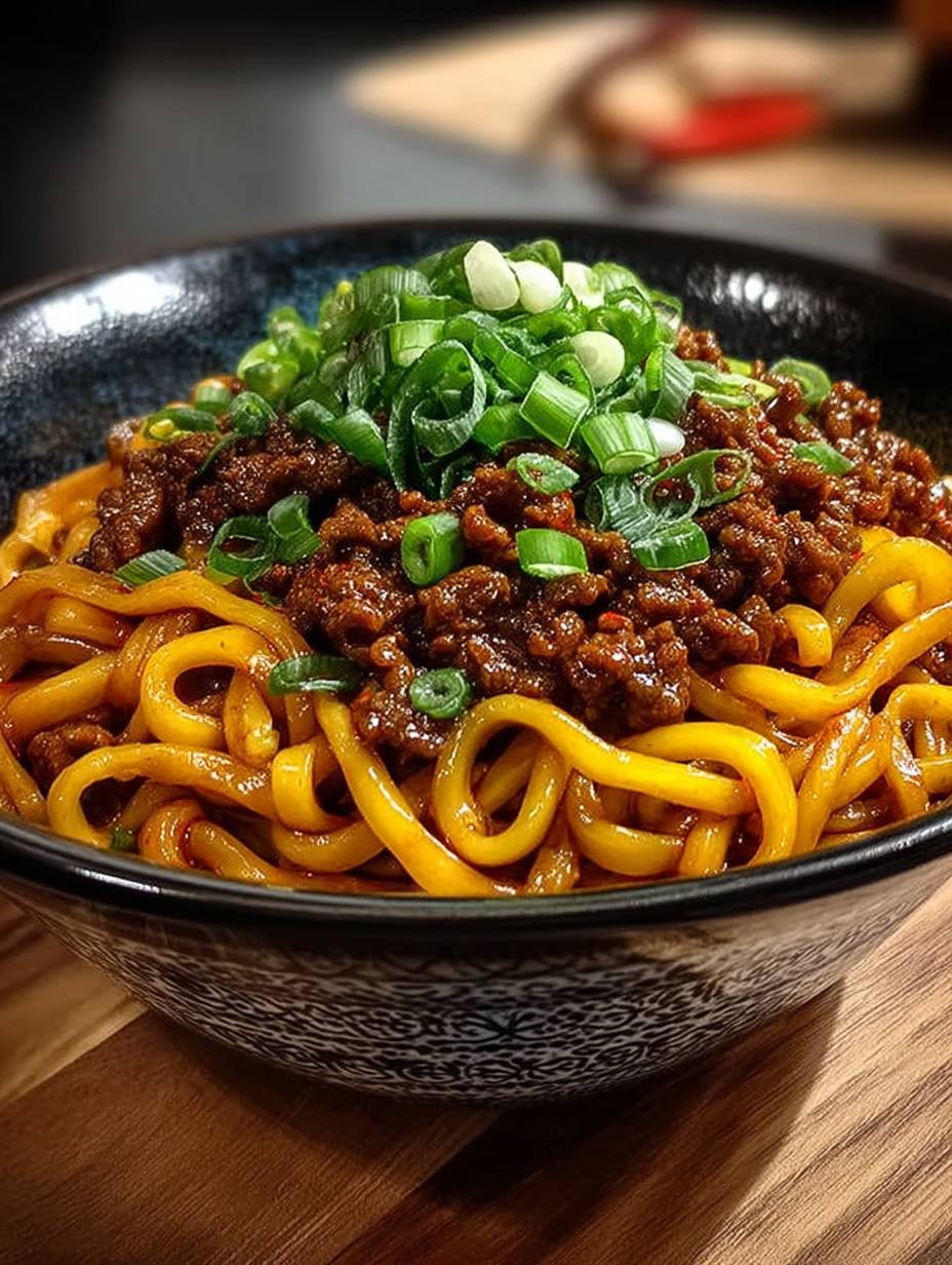 Mongolische Hackfleischnudeln – Ein herzhaftes Genuss-Erlebnis! image 2