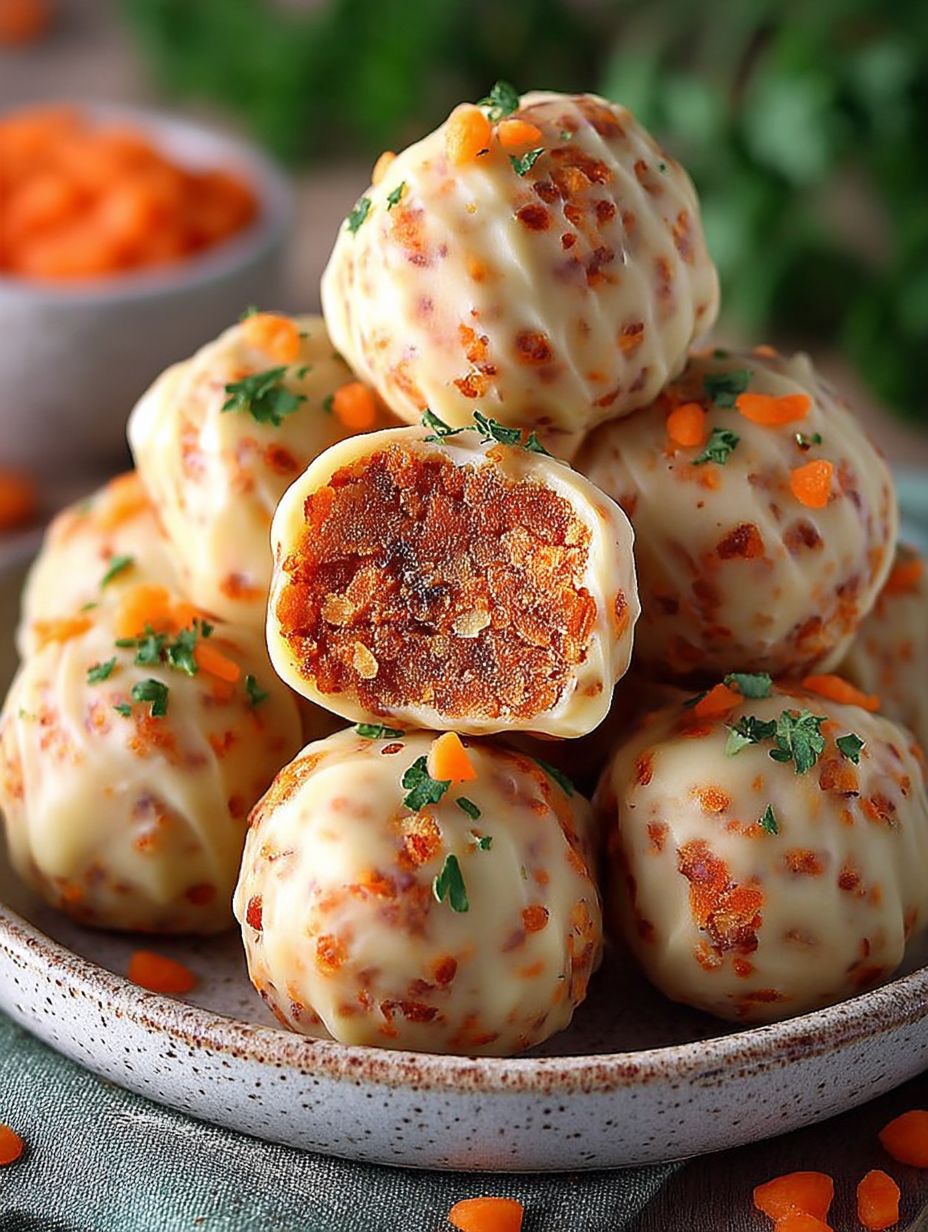 Omas gesunde Karottenkugeln als einfacher Snack image 2