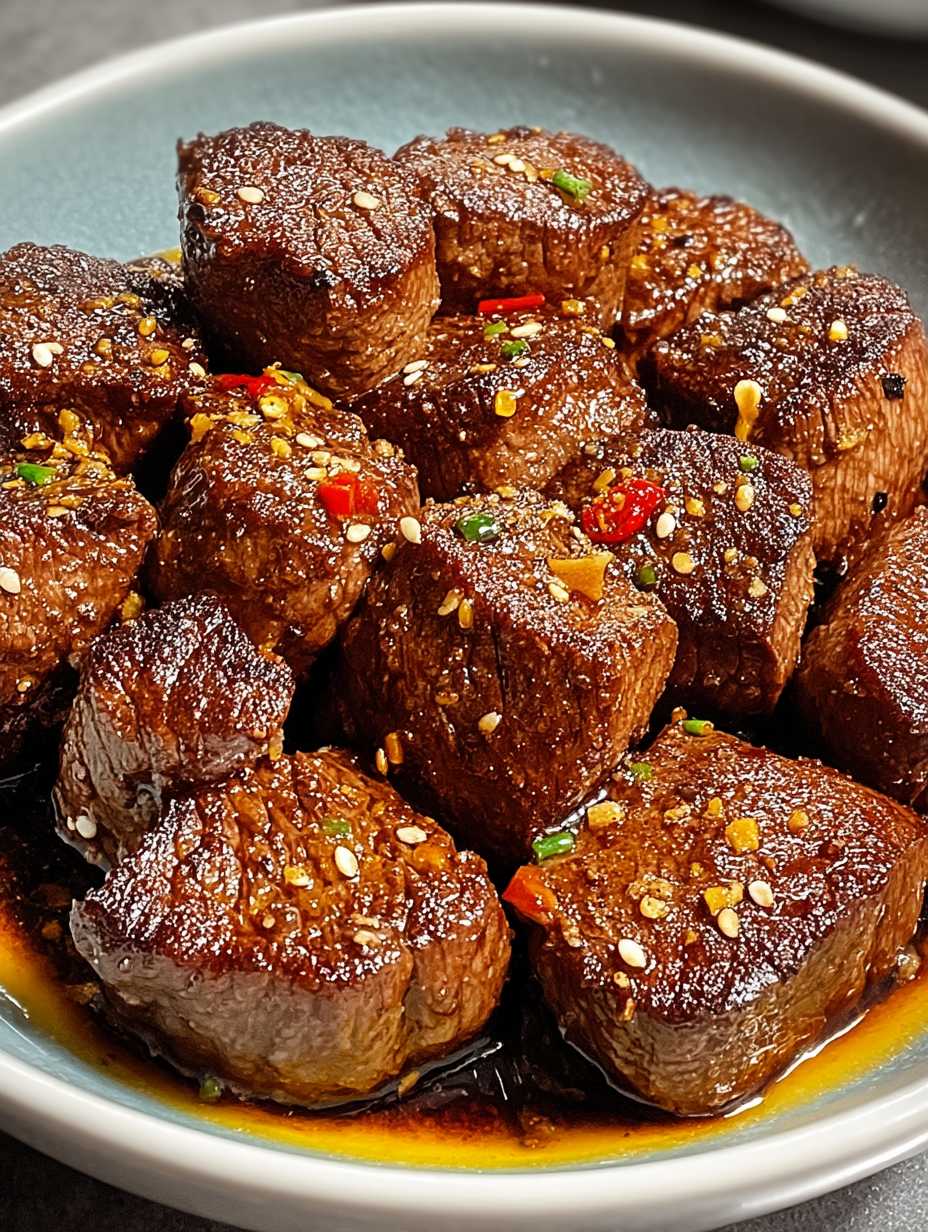 STEAK-HÄPPCHEN AUS DER HEISSLUFTFRITTEUSE image 2