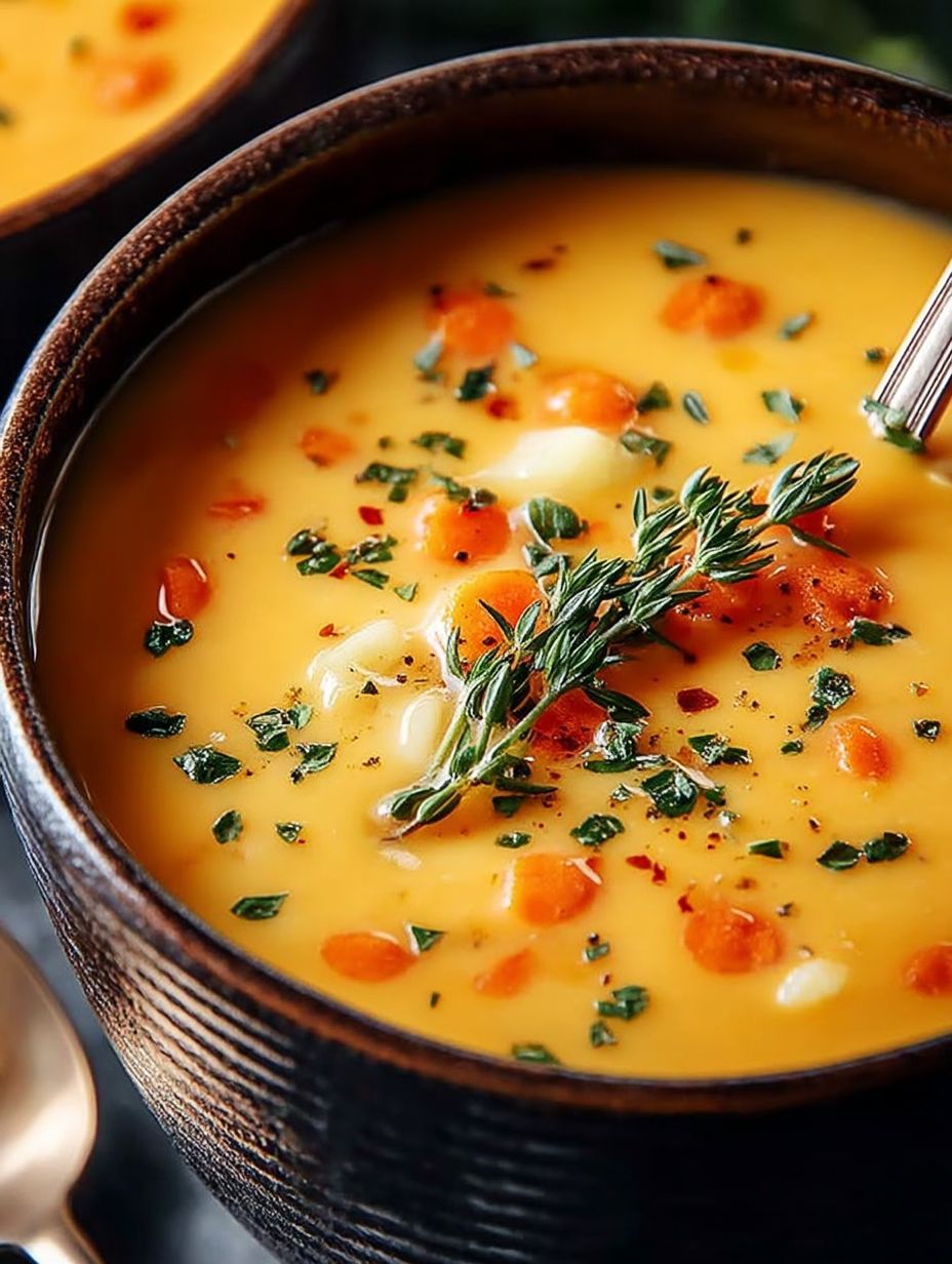 Samtige Möhren Kartoffel Suppe image 2