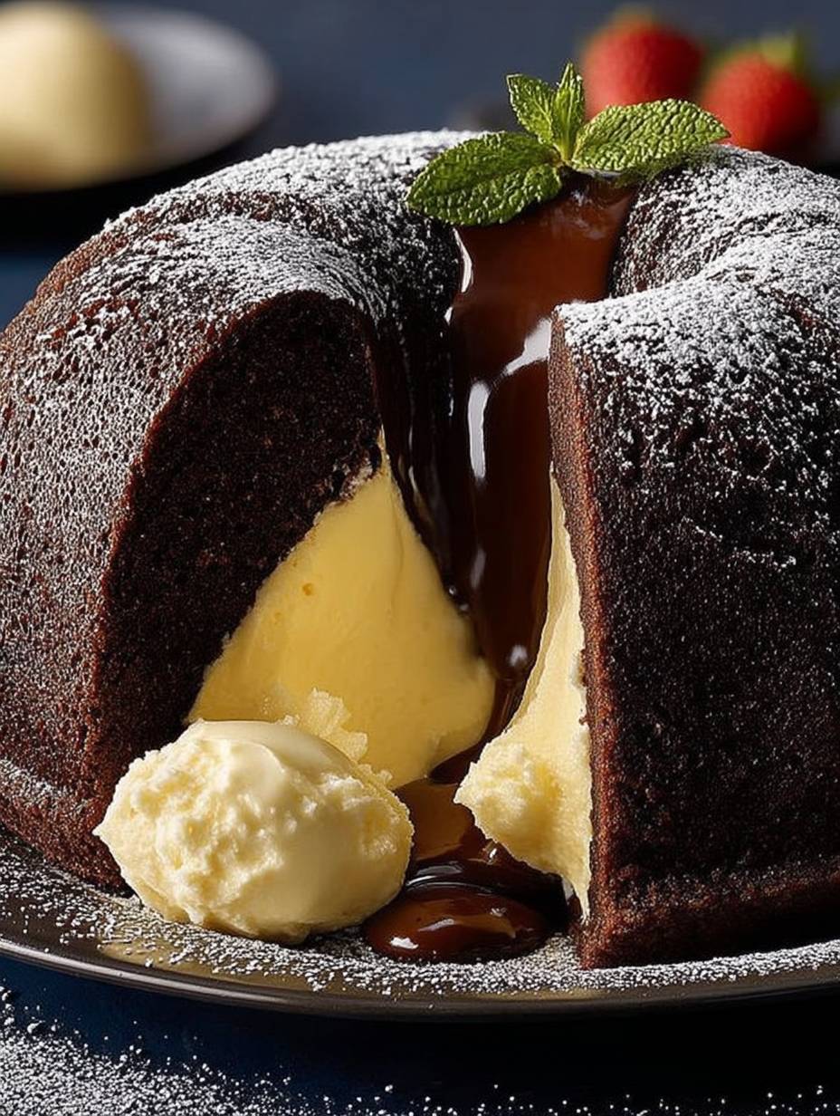 Schoko-Gugelhupf mit Cheesecakefüllung - saftig lecker image 2