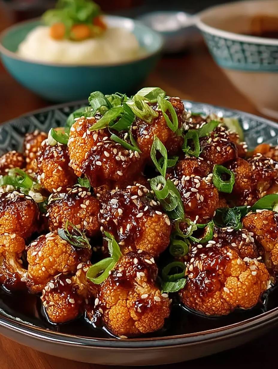 Sticky Sesame Cauliflower Wings image 2