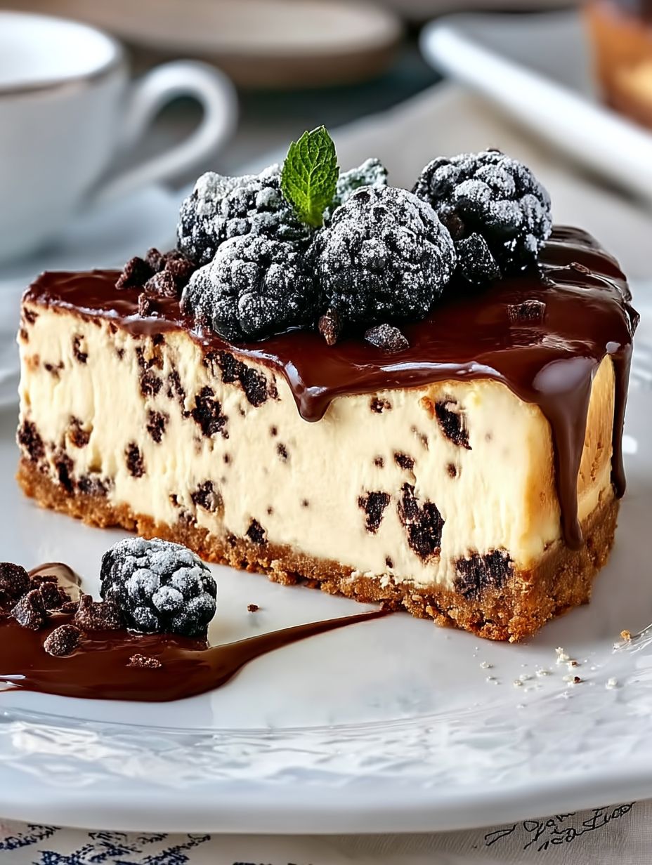 Stracciatella-Käsekuchen image 2