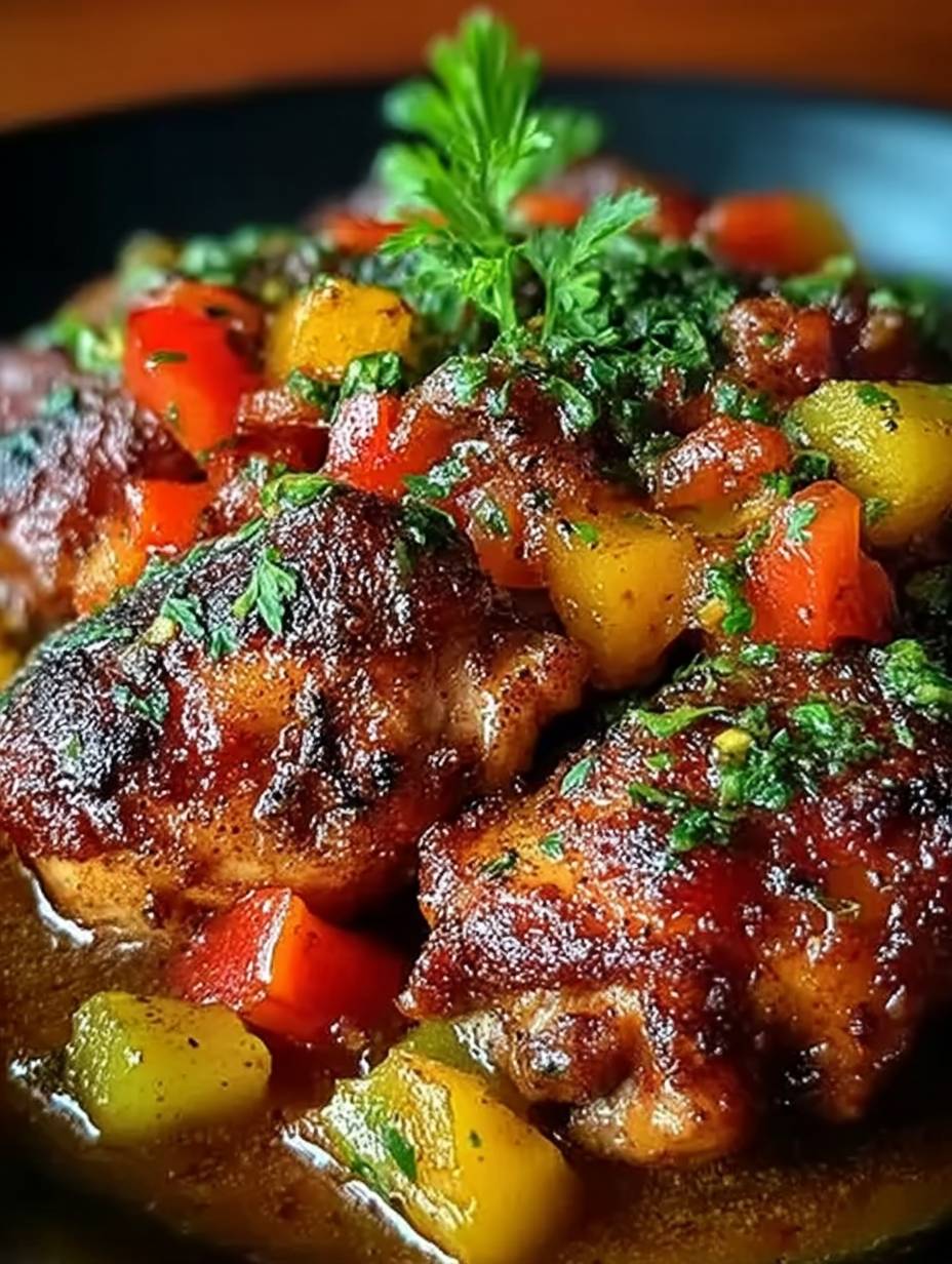 UNGLAUBLICH LECKERES HAITIANISCHES HÄHNCHEN image 2