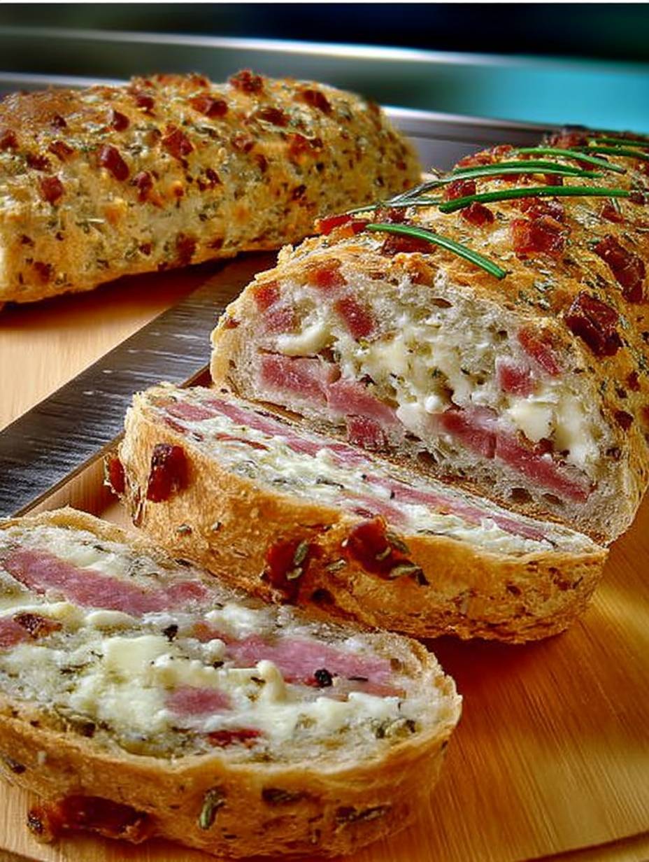 Zwiebel-Käse-Rindfleisch-Brot image 2