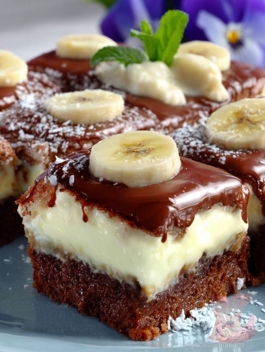 Affenschnitten – ein genialer Bananenkuchen image 2