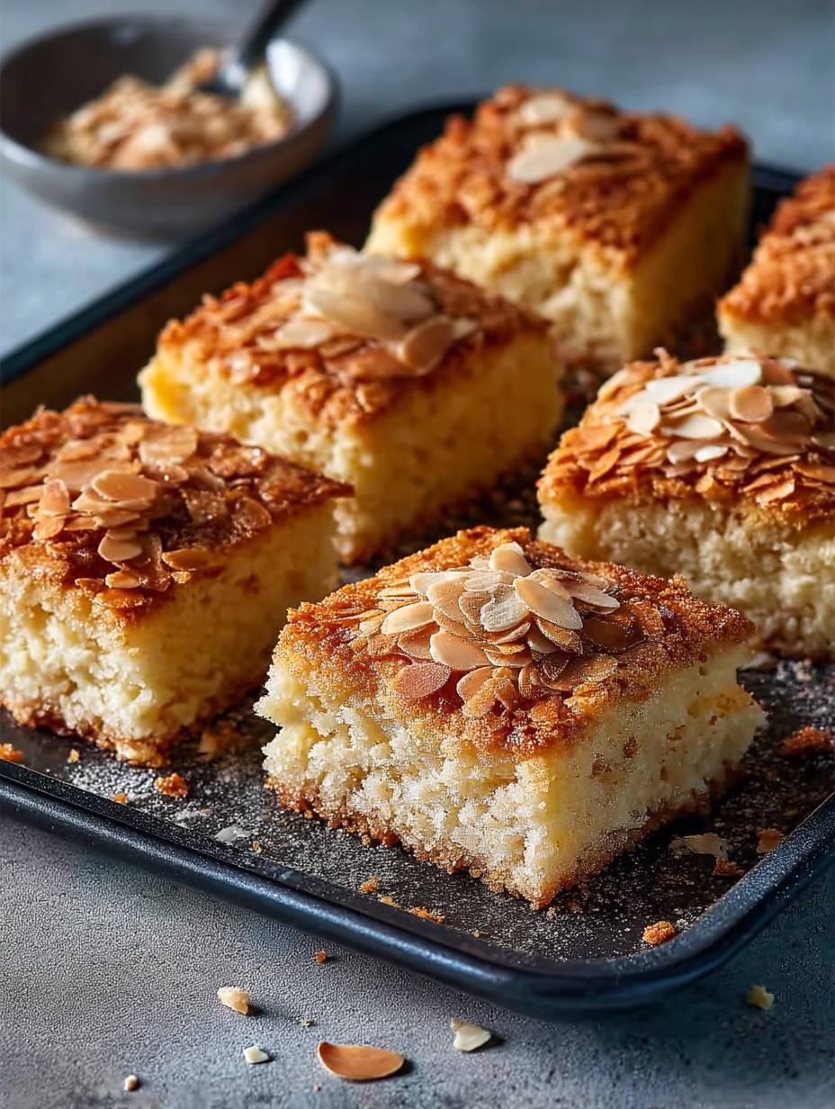 Butterkuchen vom Blech mit knusprigen Mandeln image 2