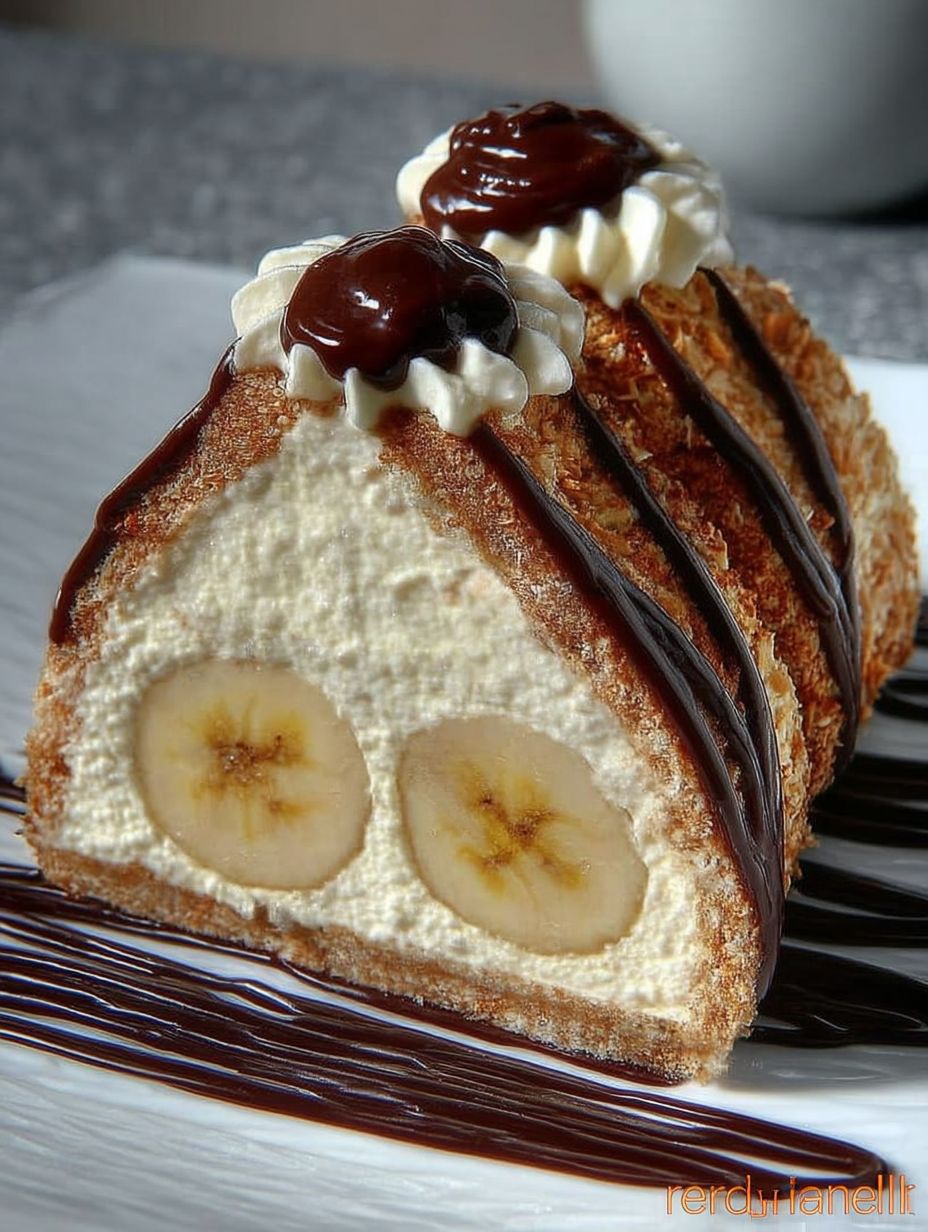 Dachkuchen mit Bananen ohne Backen image 2