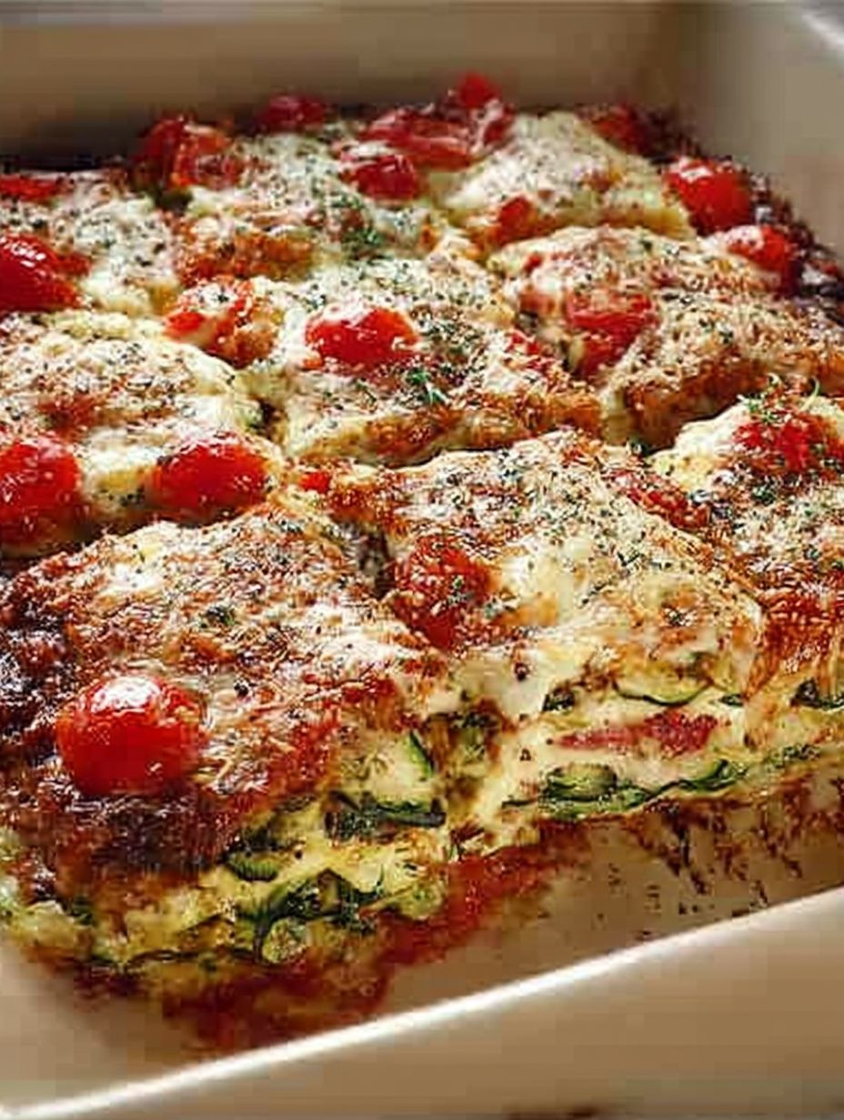 Gemüselasagne für Low Carb Diäten image 2