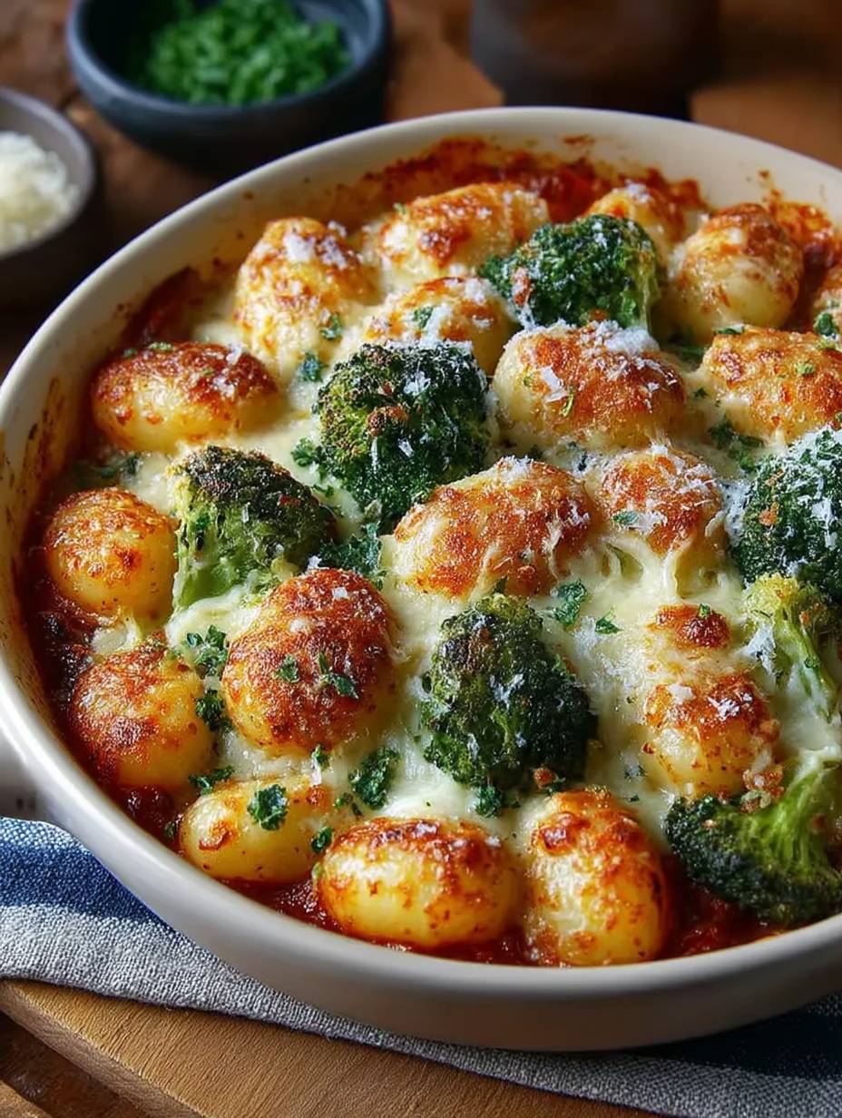 Gnocchi Auflauf mit Brokkoli image 2