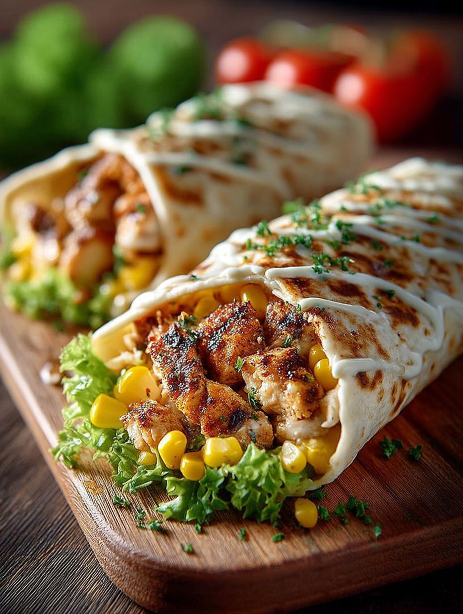 Hähnchen Wraps: Schnell, Gesund & Perfekt für Unterwegs image 2