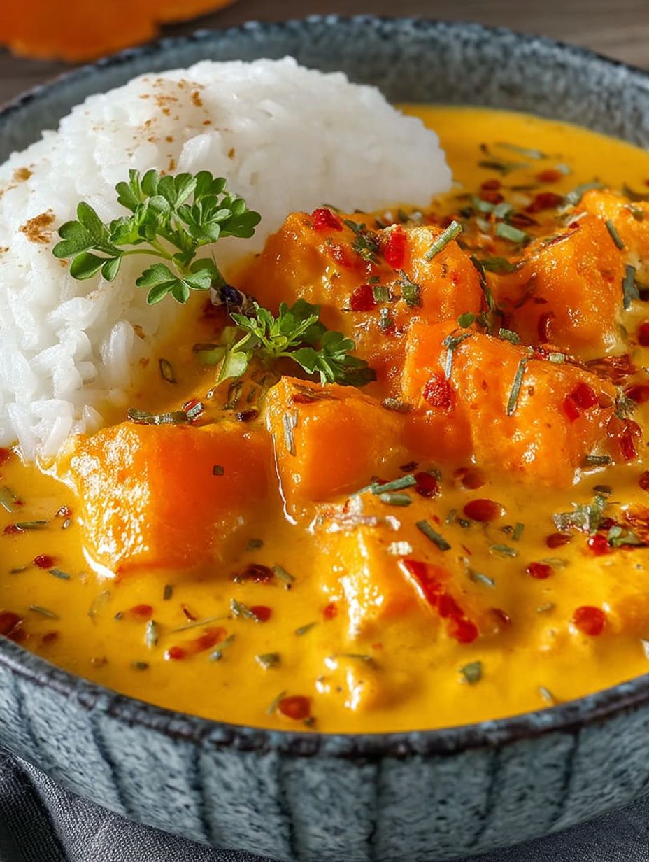 Hokkaido Kürbis Curry CREMIGES HERBSTGERICHT image 2