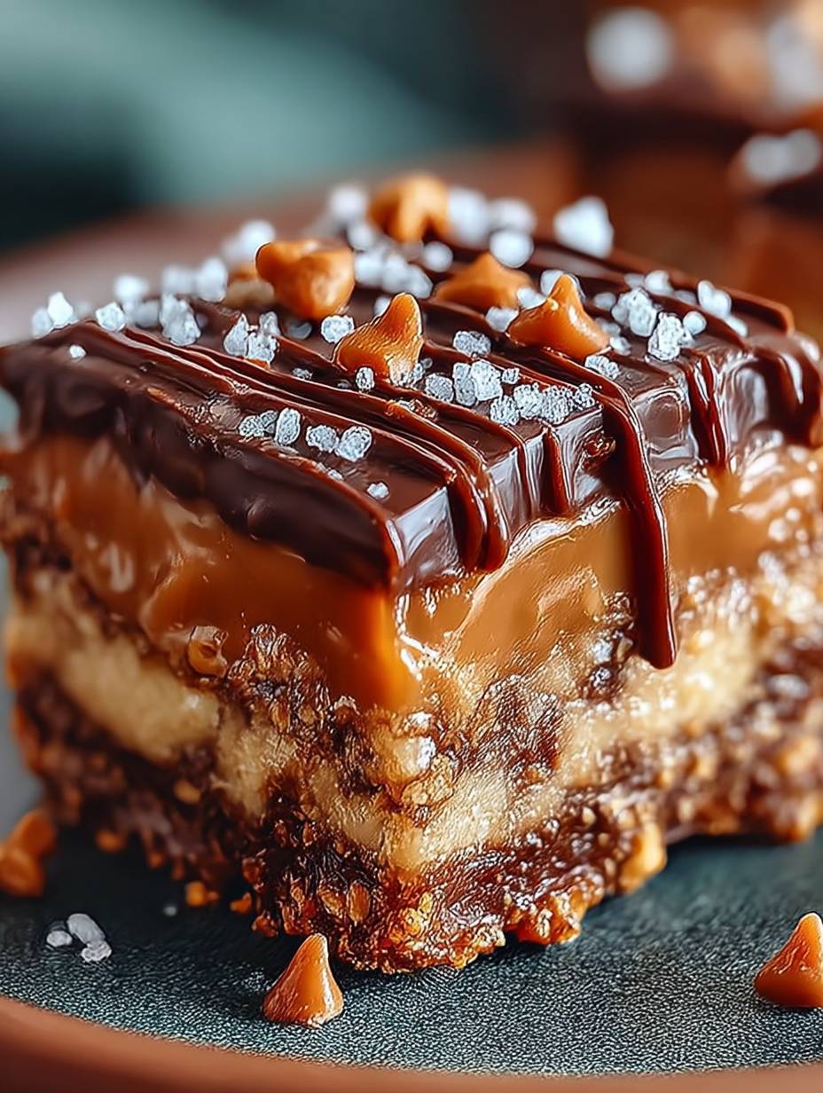 Irresistible Caramel Chocolate Crunch Bars You Need to Try image 2