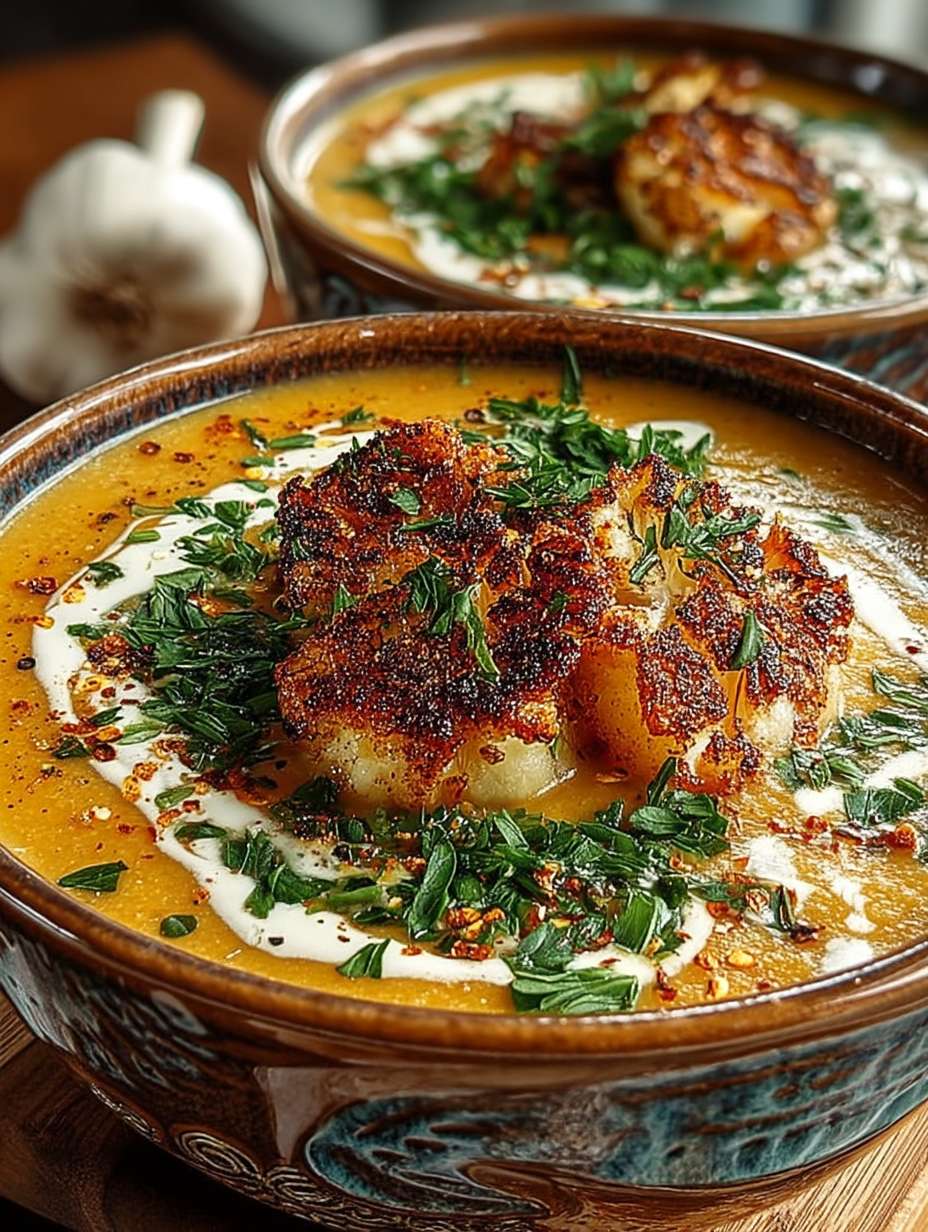 Köstliche cremige Knoblauch-Kartoffelsuppe für kalte Tage image 2