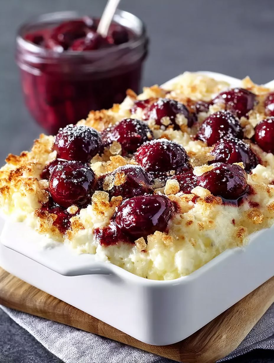 Milchreis-Kirsch-Auflauf image 2