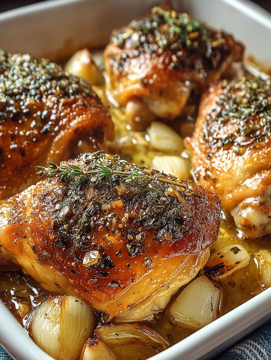 Ofen-Gebratenes Französisches Knoblauch-Hähnchen image 2