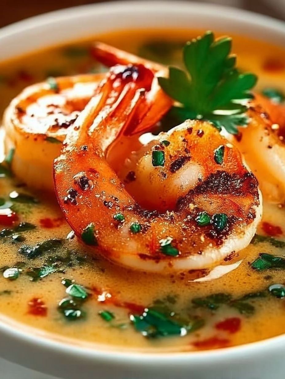 Scharfe Kokosnuss-Garnelen-Suppe image 2