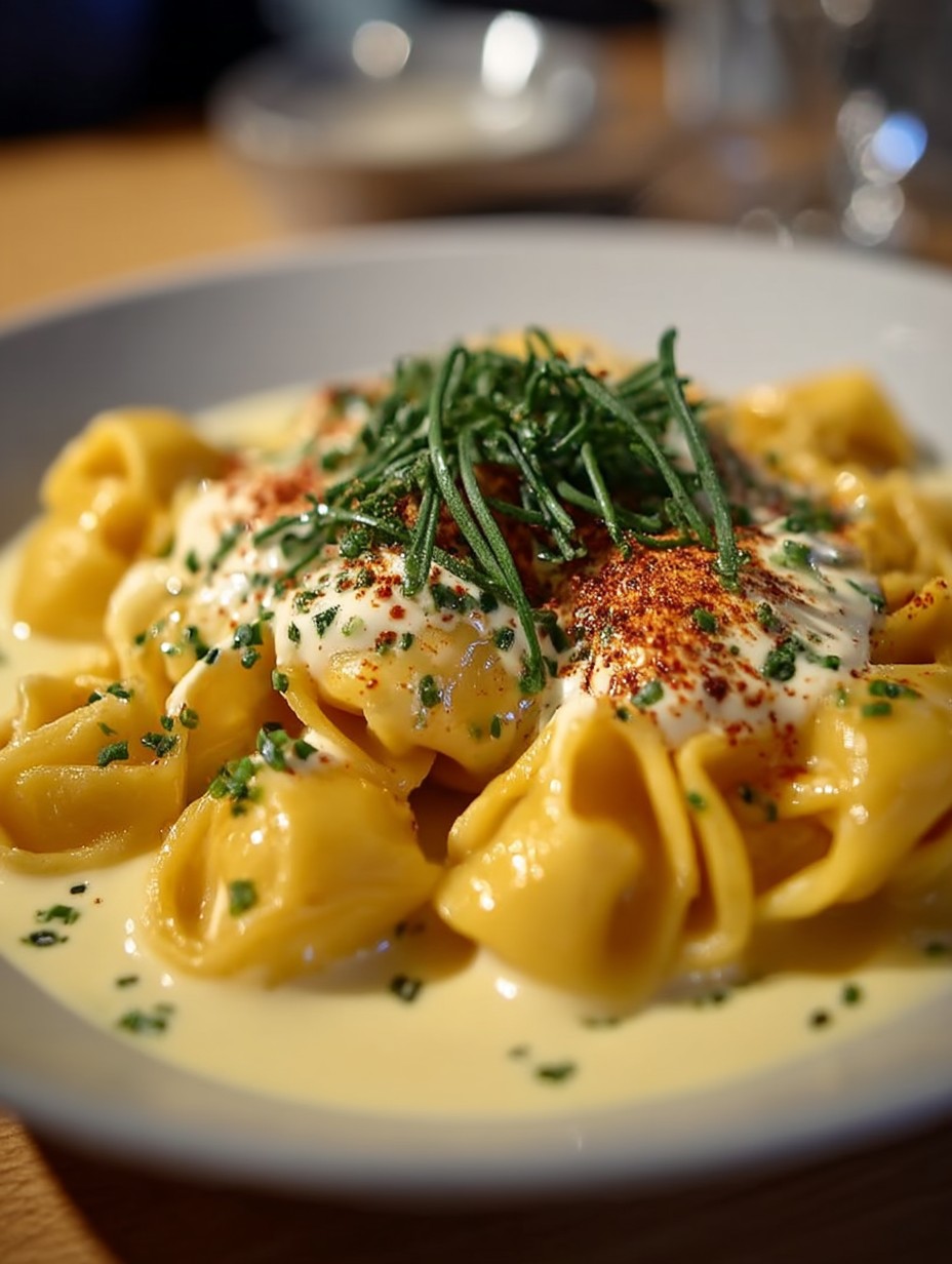 Schnelle Käse Sahne Soße für Nudeln image 2