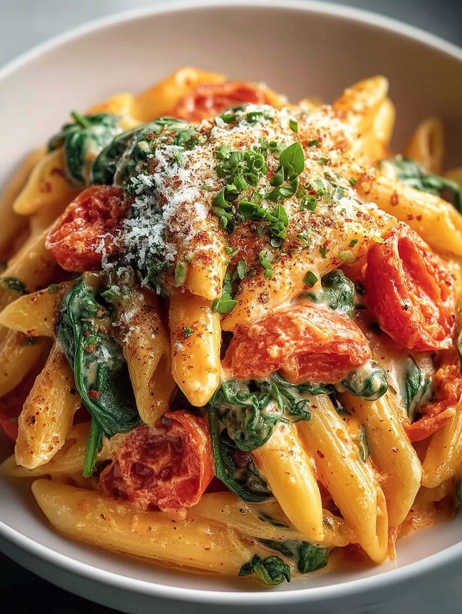 Tomaten-Spinat-Pasta image 2