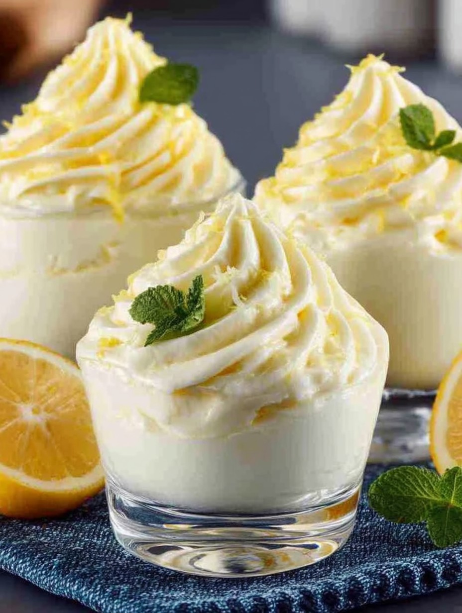 Weihnachts Zitronencreme mit Joghurt image 2