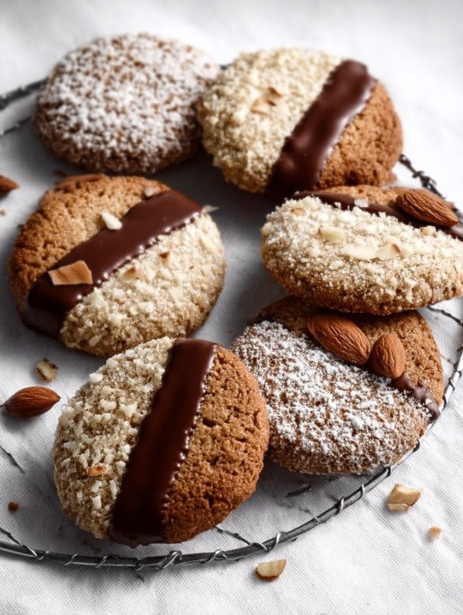 Zarte Low Carb Mandelkekse image 2