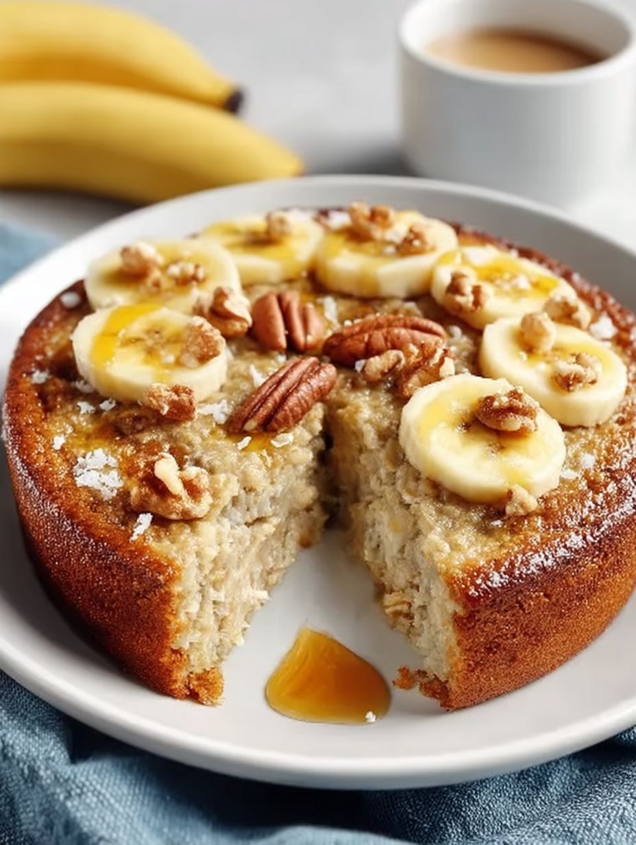 Zuckerfreier Bananen-Nuss-Haferflocken image 2