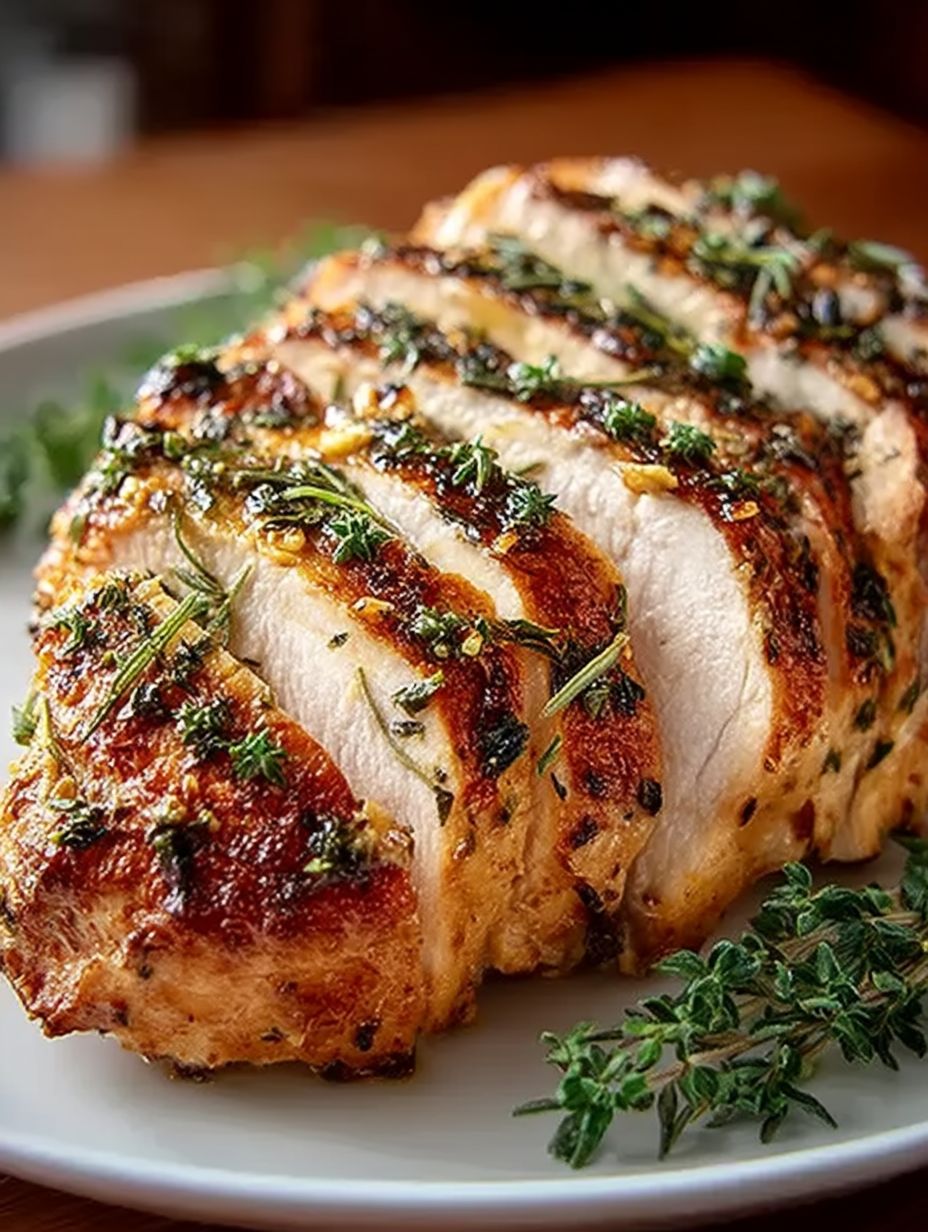 AIR FRYER KNOBLAUCH KRÄUTER TRUTHAHNBRUST image 2