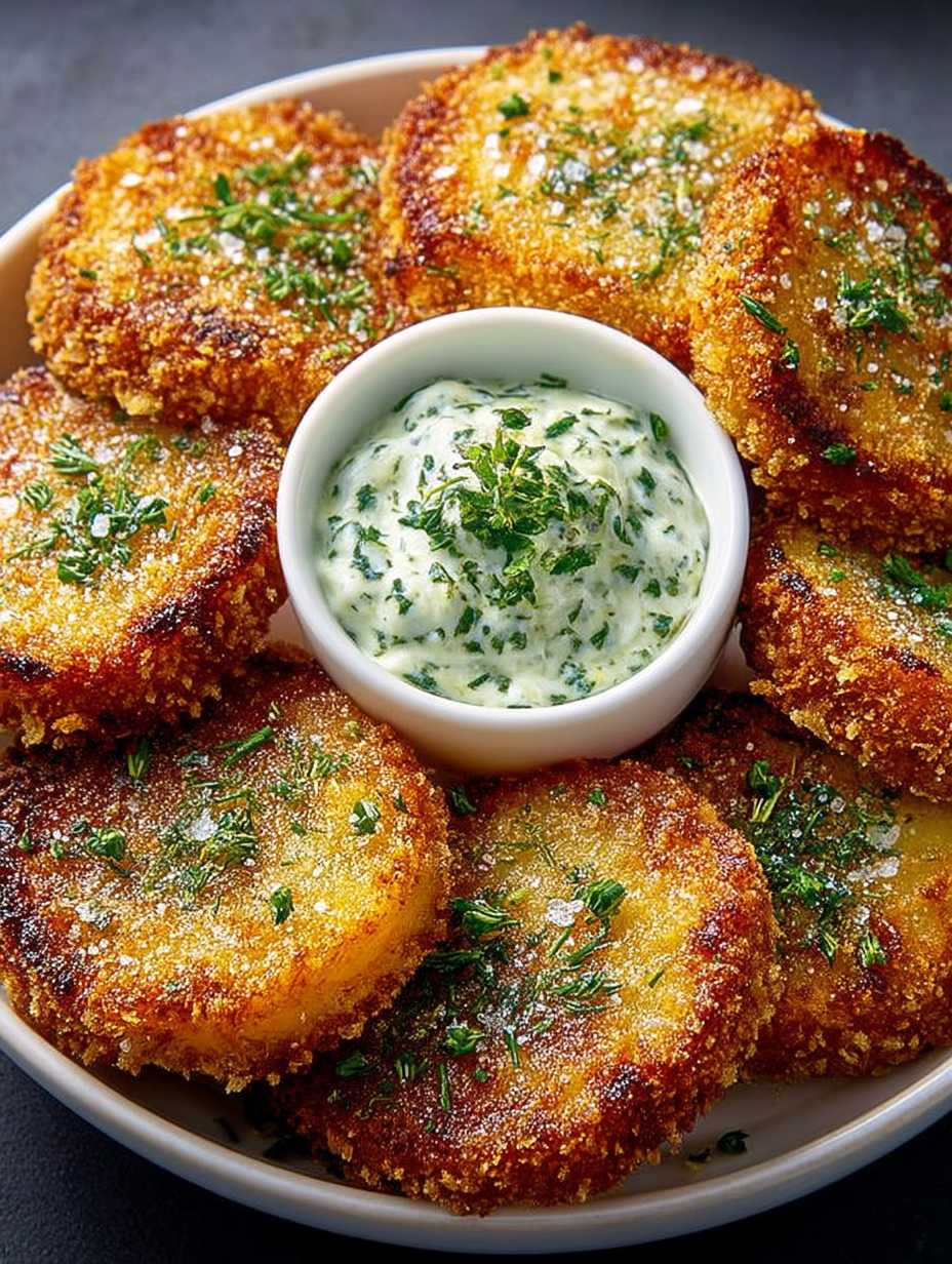 Airfryer Kohlrabi Schnitzel Kräuter image 2