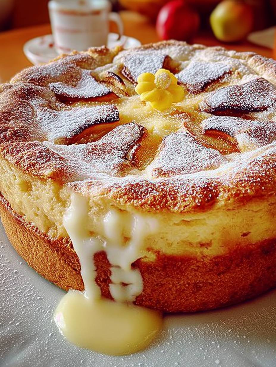 Apfelkuchen mit Eierlikörguss image 2