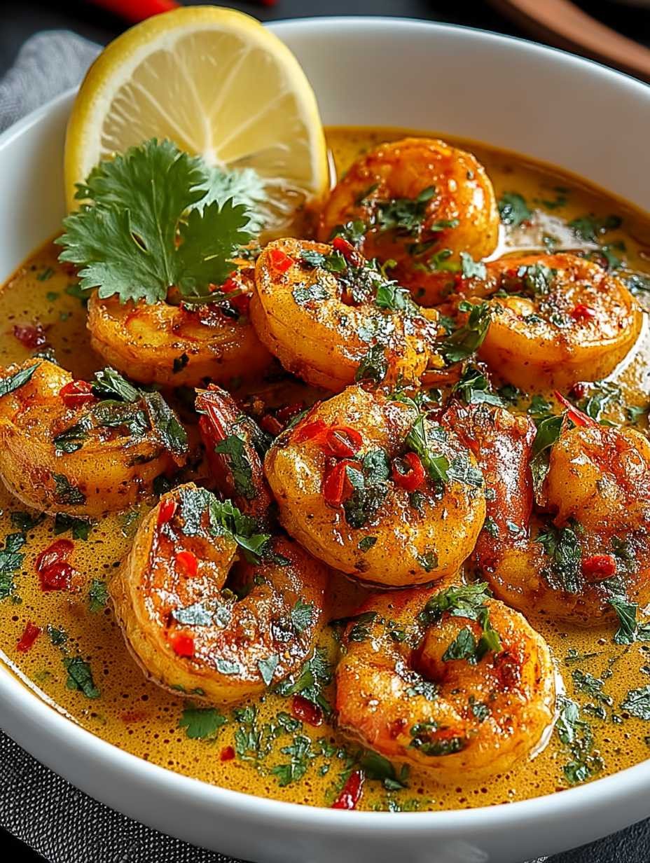 Cremige Garnelen in Kokos-Curry-Sauce image 2