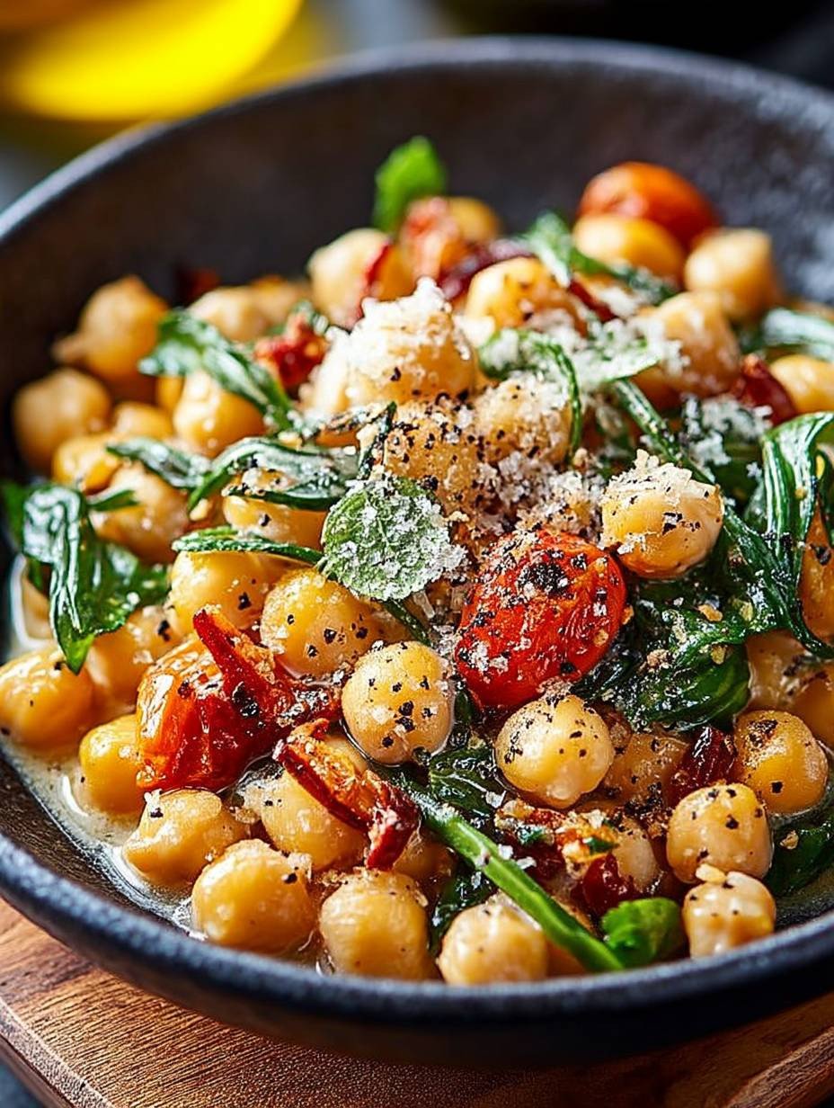 Cremige Kichererbsen Pfanne image 2