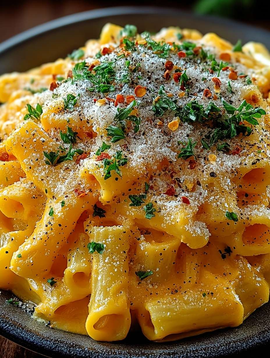 Cremige Kürbis Alfredo Pasta: Der Herbst auf dem Teller image 2