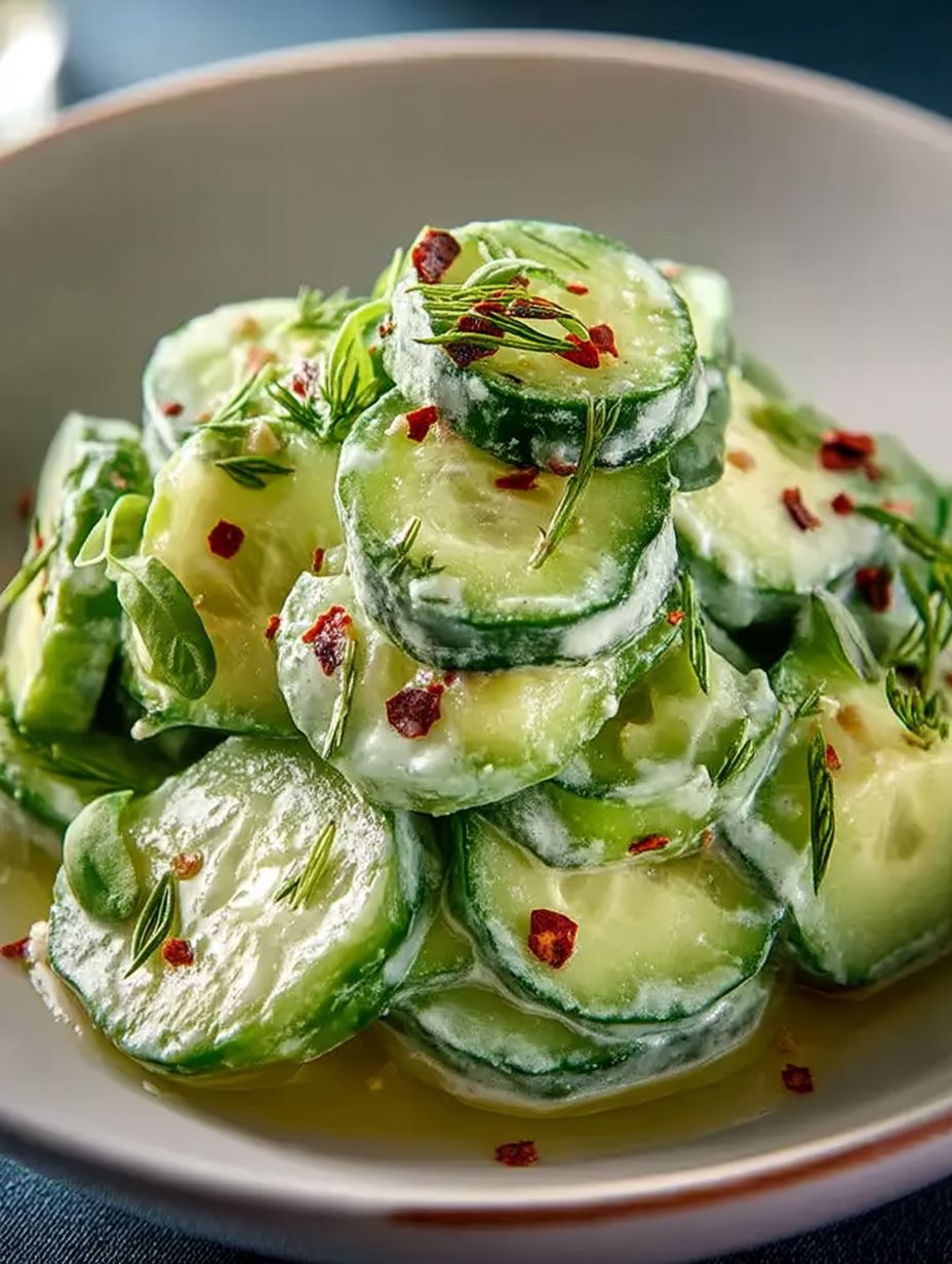 Cremiger Gurken-Avocado SALAT image 2