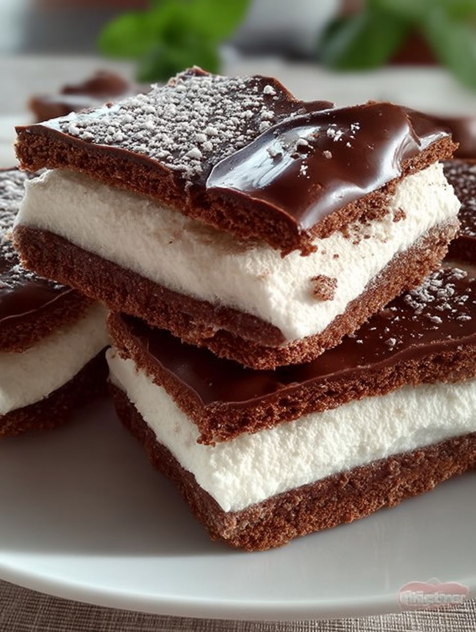 Fitness KINDER-Milchschnitte ohne Zucker und Mehl image 2