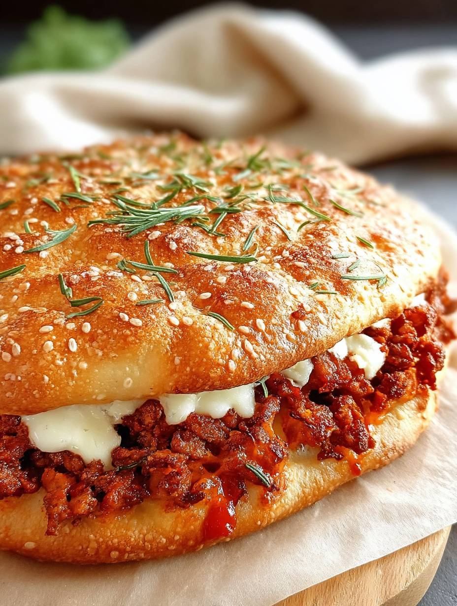 Fladenbrot mit Hackfleisch image 2