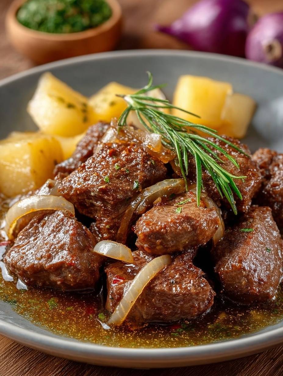 Gebratene Leber mit Zwiebeln und Äpfeln image 2