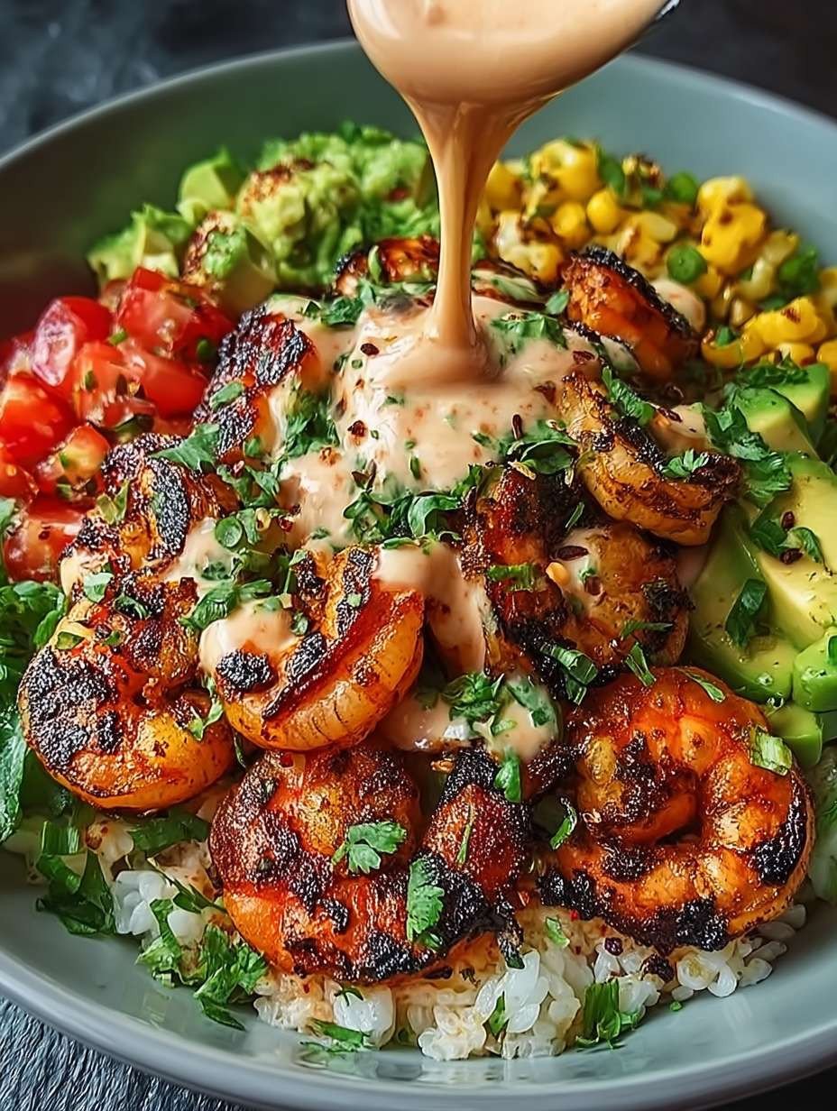 Gegrillte Garnelen-Bowl image 2