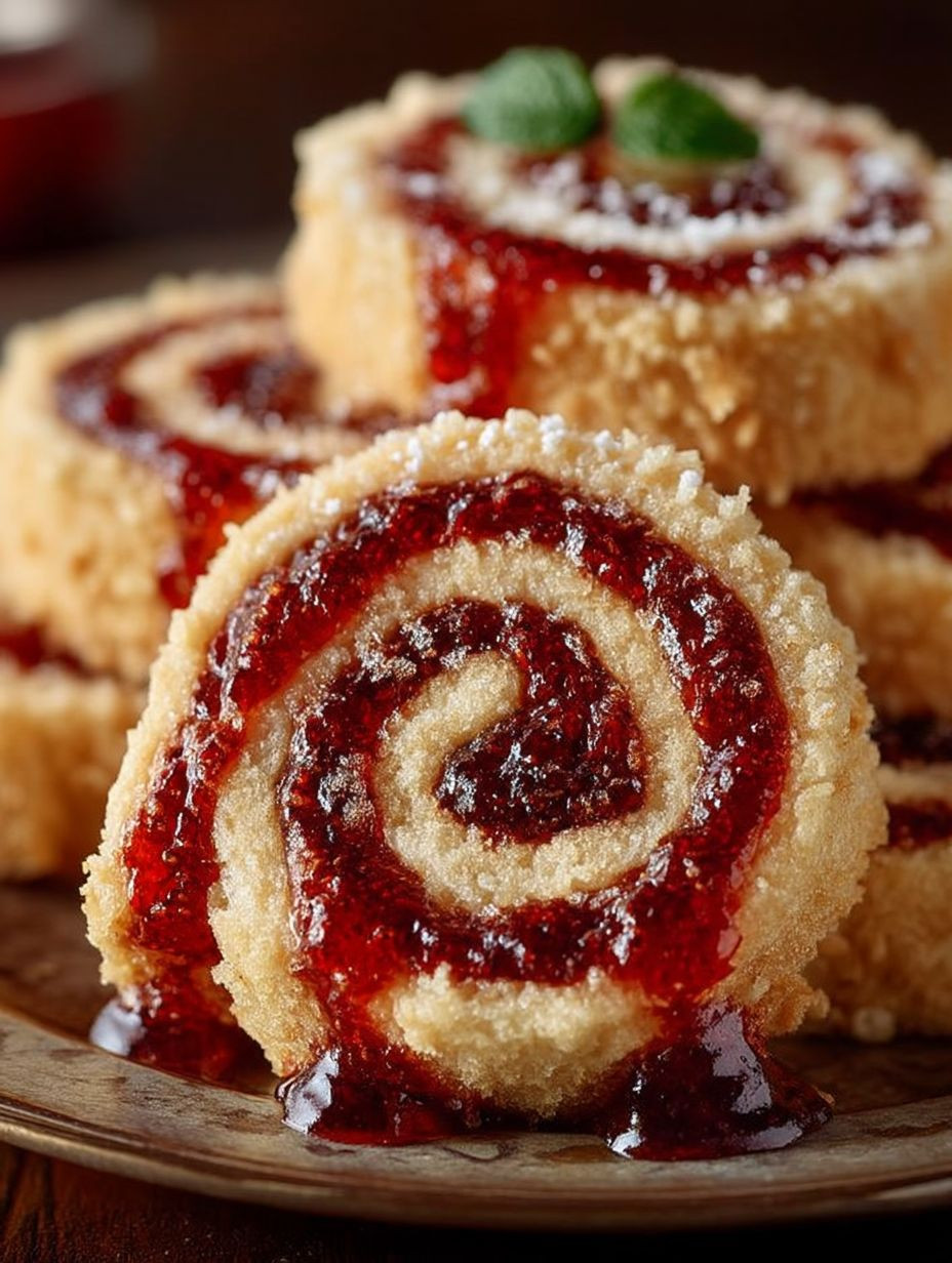 HIMBEER-MÜRBTEIG-RÖLLCHEN image 2