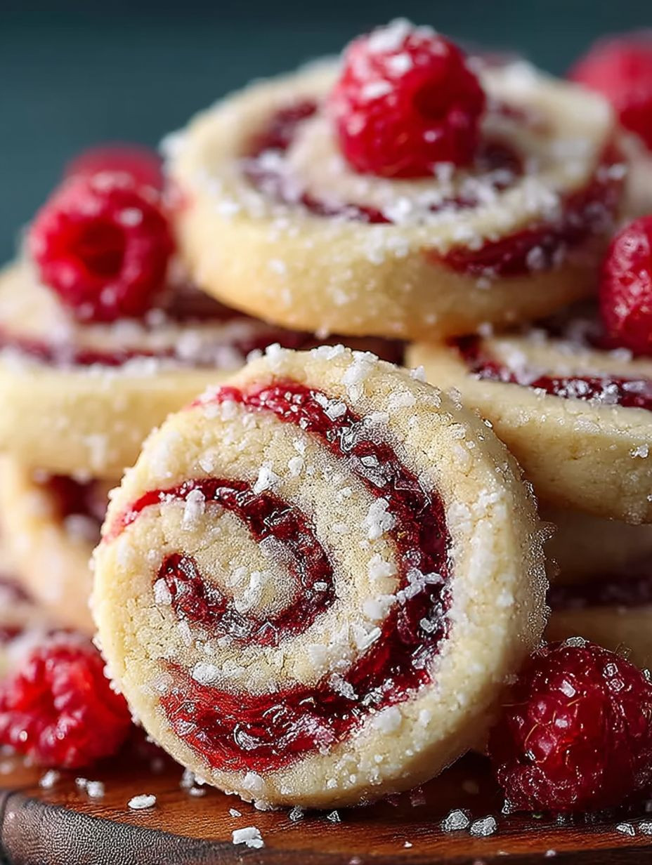 Himbeer-Wirbel Shortbread Kekse image 2