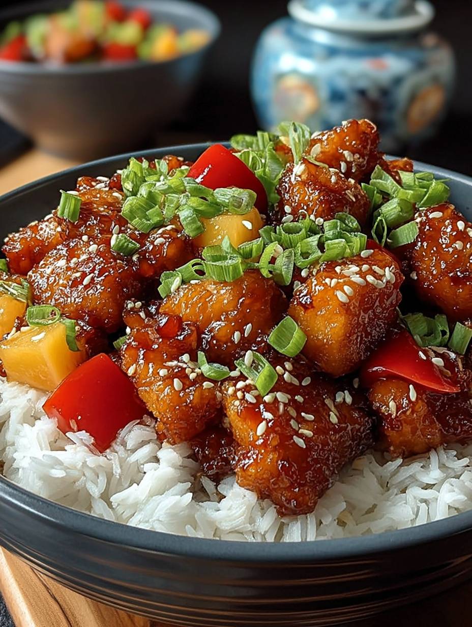 KLASSISCHES HUHN SÜB-SAUER -EINFACHES REZEPT image 2