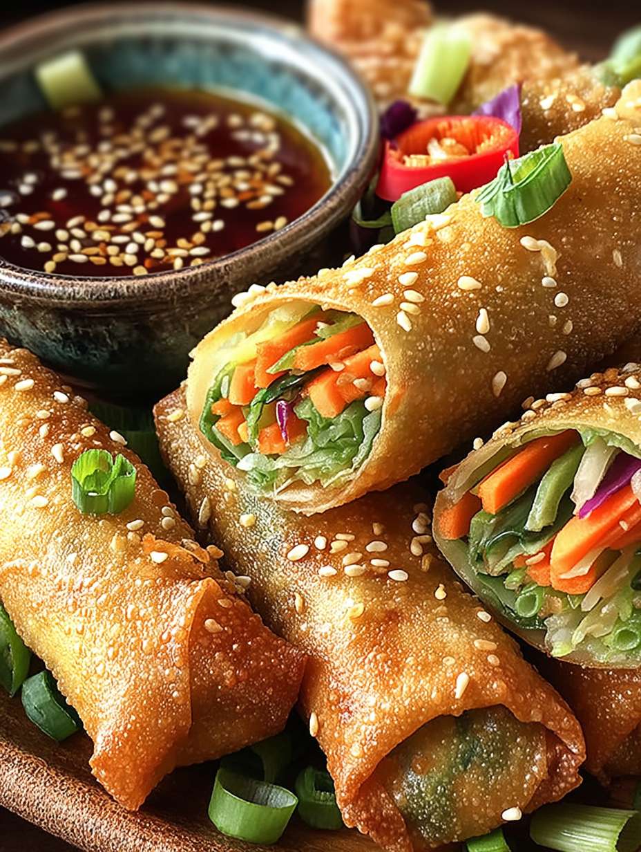 KNUSPRIGE GEMÜSE Frühlingsrollen image 2