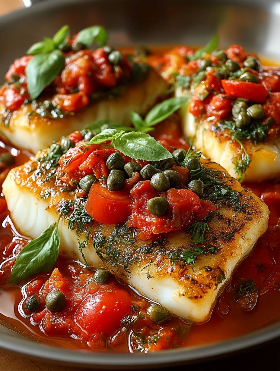 Kabeljau in Tomaten-Kapern-Sauce: Ein köstliches Rezept für jeden Anlass! image 2