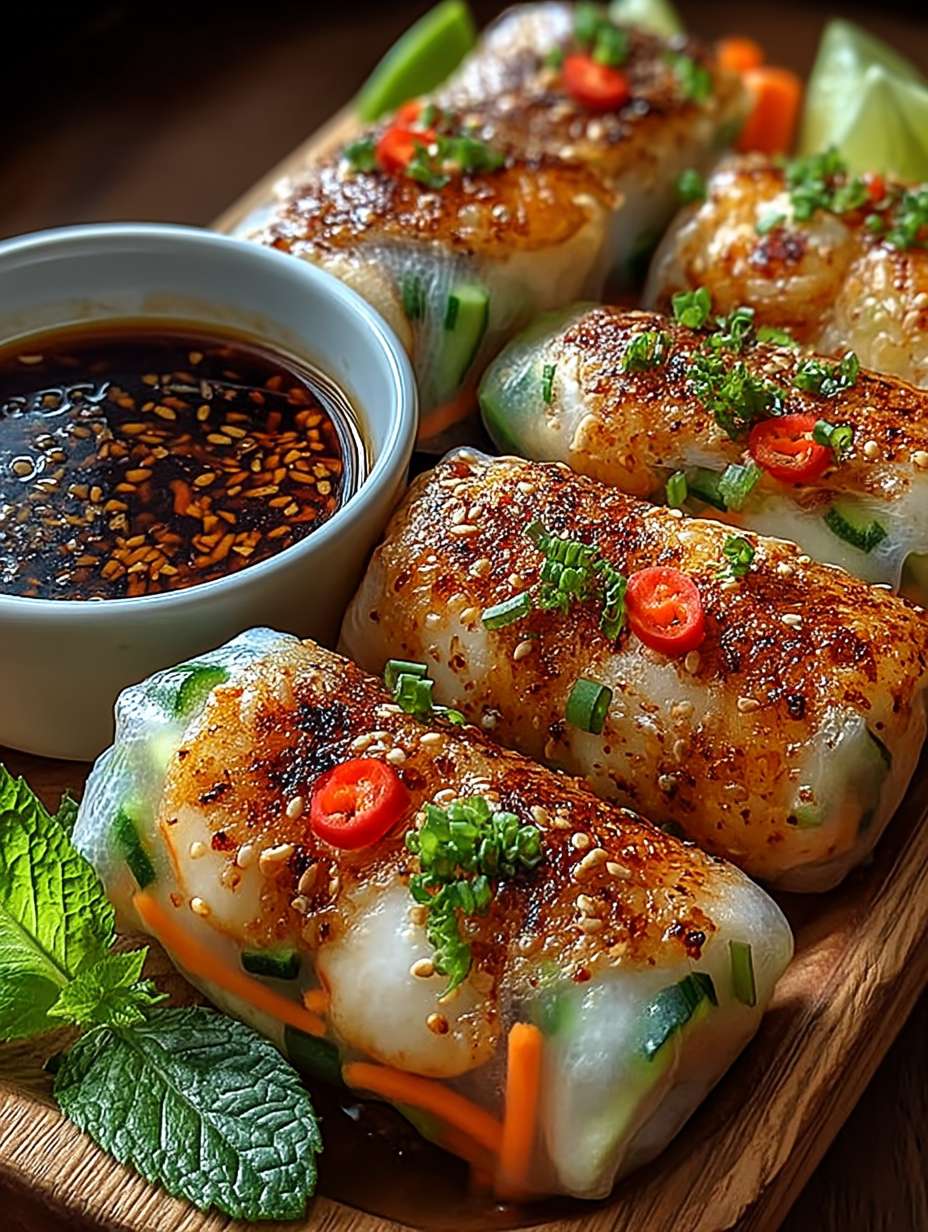 Knusprige Reispapier-Frühlingsrollen ganz einfach selbst machen image 2