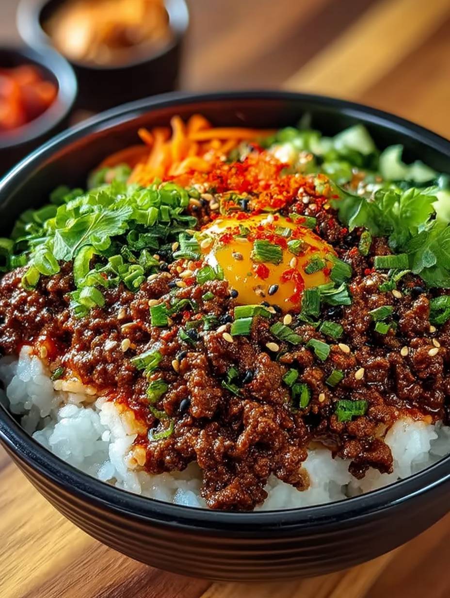 Koreanische Rinderhack-Bowl: Lecker und gesund für jeden Tag! image 2